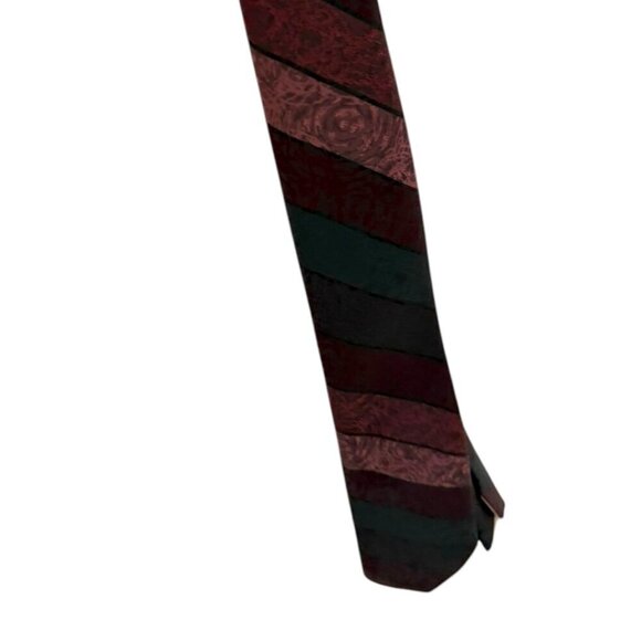 PACO RABANNE VINTAGE PINK STRIPE NECKTIE FOR MEN 1990s tie luxury french deisgn - Picture 4 of 5
